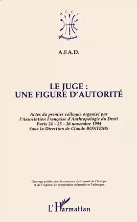 Couverture du produit · Le juge: Une figure d'autorité