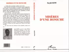 Couverture du produit · Misères d'une boniche
