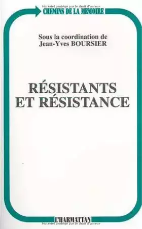 Couverture du produit · Resistants et resistance