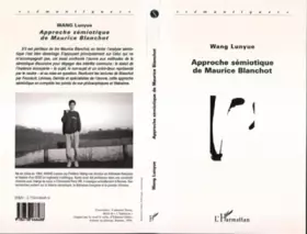 Couverture du produit · Approche sémiotique de Maurice Blanchot