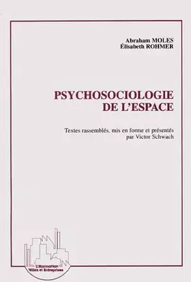 Couverture du produit · Psychosociologie de l'espace