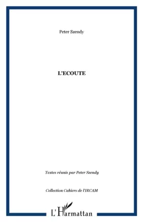 Couverture du produit · L'Ecoute