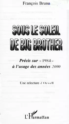 Couverture du produit · Sous le soleil de Big Brother