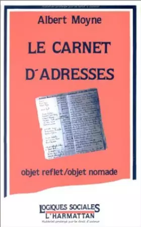 Couverture du produit · Le carnet d'adresses
