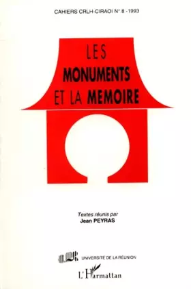 Couverture du produit · Monuments et la mémoire