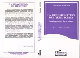 Couverture du produit · La recomposition des territoires