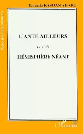 Couverture du produit · Ante Ailleurs (l') Hemisphere Neant