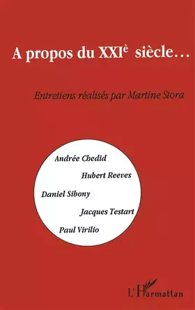 Couverture du produit · A propos du XXIe siècle