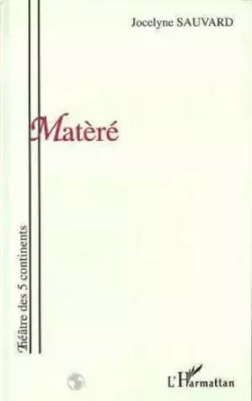 Couverture du produit · Matèré