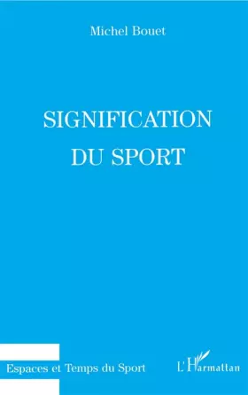 Couverture du produit · Signification du sport