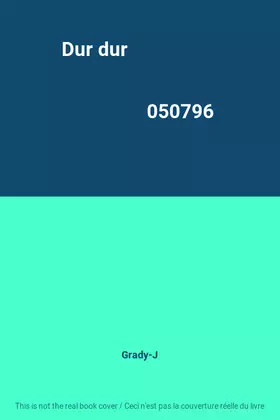 Couverture du produit · Dur dur                                                                                       050796