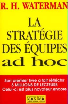 Couverture du produit · La stratégie des équipes adhoc