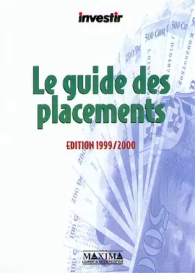 Couverture du produit · Le guide des placements, 1999-2000