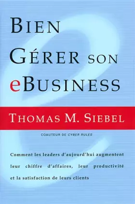 Couverture du produit · Bien gérer son e-Business