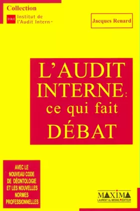 Couverture du produit · Audit interne : Ce qui fait débat