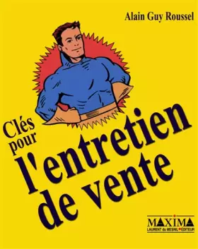 Couverture du produit · Clés pour l'entretien de vente