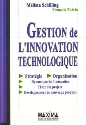 Couverture du produit · Gestion De L'innovation Technologique
