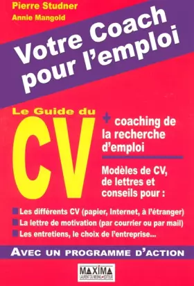Couverture du produit · GUID CV COACHING RECHERCH EMPL