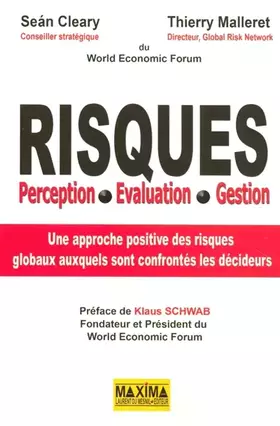 Couverture du produit · Risques - Perception, évaluation, gestion