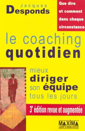 Couverture du produit · Coaching quotidien - 3e éd.