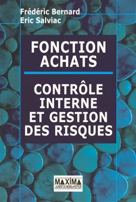 Couverture du produit · Fonction Achats : Contrôle interne et gestion des risques