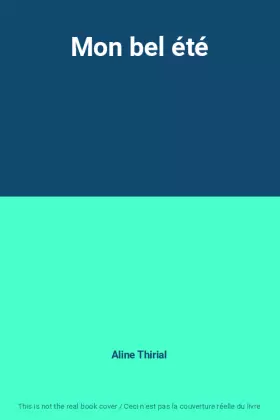 Couverture du produit · Mon bel été