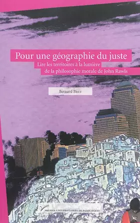 Couverture du produit · Pour une géographie du juste