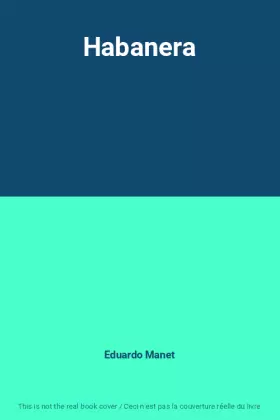 Couverture du produit · Habanera