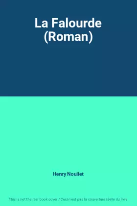 Couverture du produit · La Falourde (Roman)