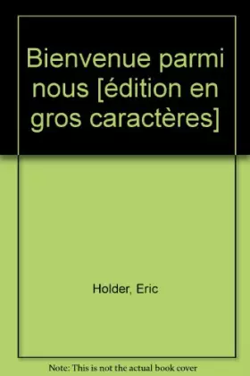 Couverture du produit · bienvenue parmi nous