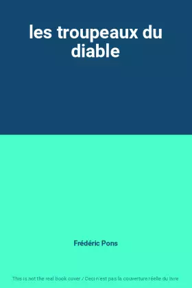 Couverture du produit · les troupeaux du diable