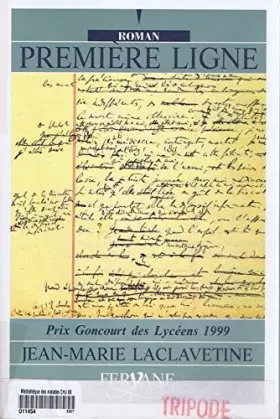 Couverture du produit · première ligne