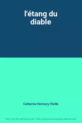 Couverture du produit · l'étang du diable