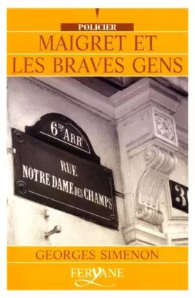Couverture du produit · maigret et les braves gens
