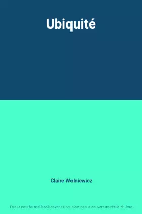 Couverture du produit · Ubiquité