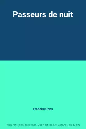 Couverture du produit · Passeurs de nuit