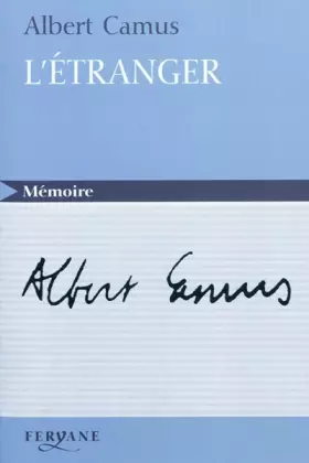 Couverture du produit · L'étranger
