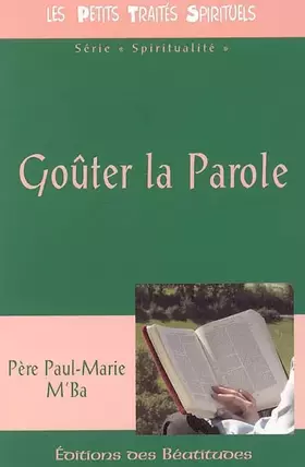 Couverture du produit · Goûter la Parole