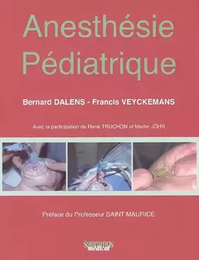 Couverture du produit · Anesthésie Pédiatrique