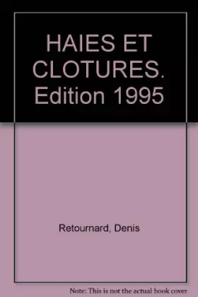 Couverture du produit · Haies et Clôtures