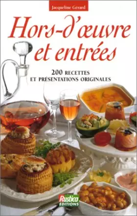 Couverture du produit · Hors-d'oeuvre et entrées