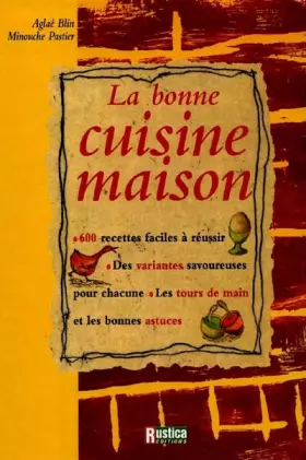 Couverture du produit · La bonne cuisine maison