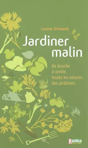 Couverture du produit · Jardiner malin
