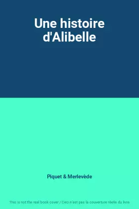 Couverture du produit · Une histoire d'Alibelle