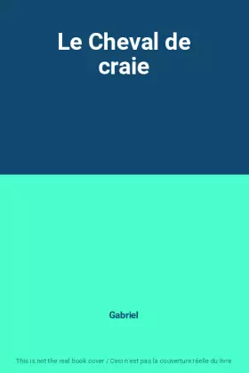 Couverture du produit · Le Cheval de craie