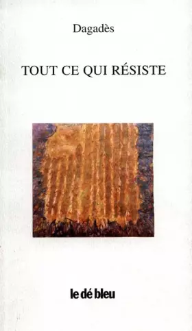 Couverture du produit · Tout ce qui résiste
