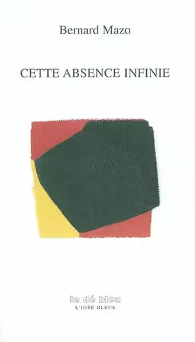 Couverture du produit · Cette absence infinie