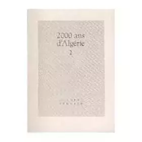 Couverture du produit · 2000 ans d'Algérie Tome 1: 2000 ans d'Algérie