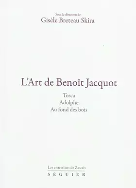 Couverture du produit · L'Art de Benoît Jacquot