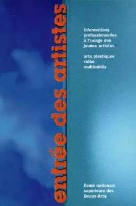 Couverture du produit · Entrée des artistes